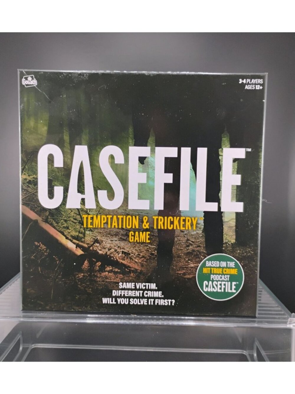 Casefile Temptation & Trickery Game 3-4 Players Ages 12+